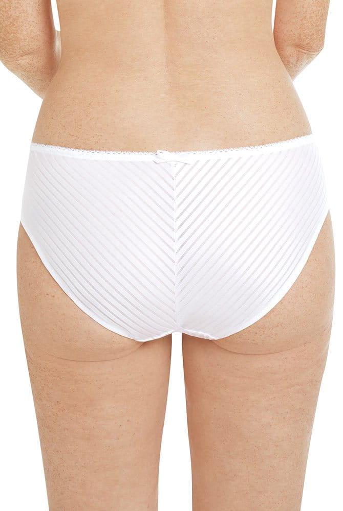 Amoena Slip Karolina weiß in der Rückenansicht