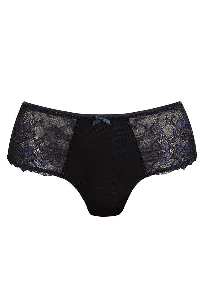 Rosa Faia Taillenslip Suzette 1953 schwarz - Vorderansicht
