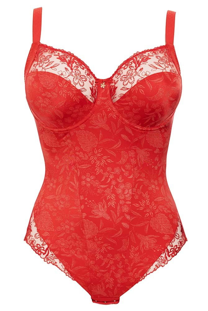 Ulla Body Jasmin 2773 mohnrot - Vorderansicht