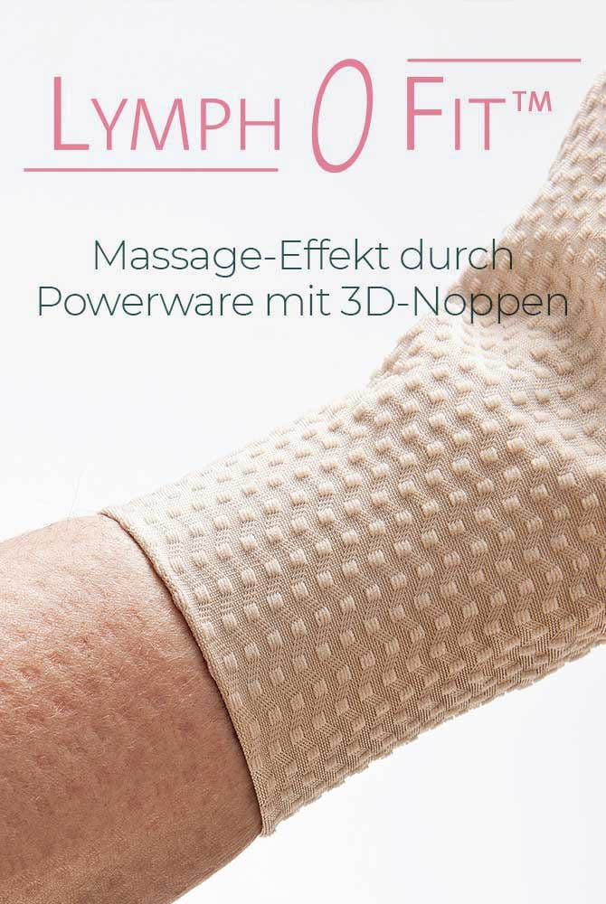Anita Lymph O Fit™ Material mit Noppenstruktur