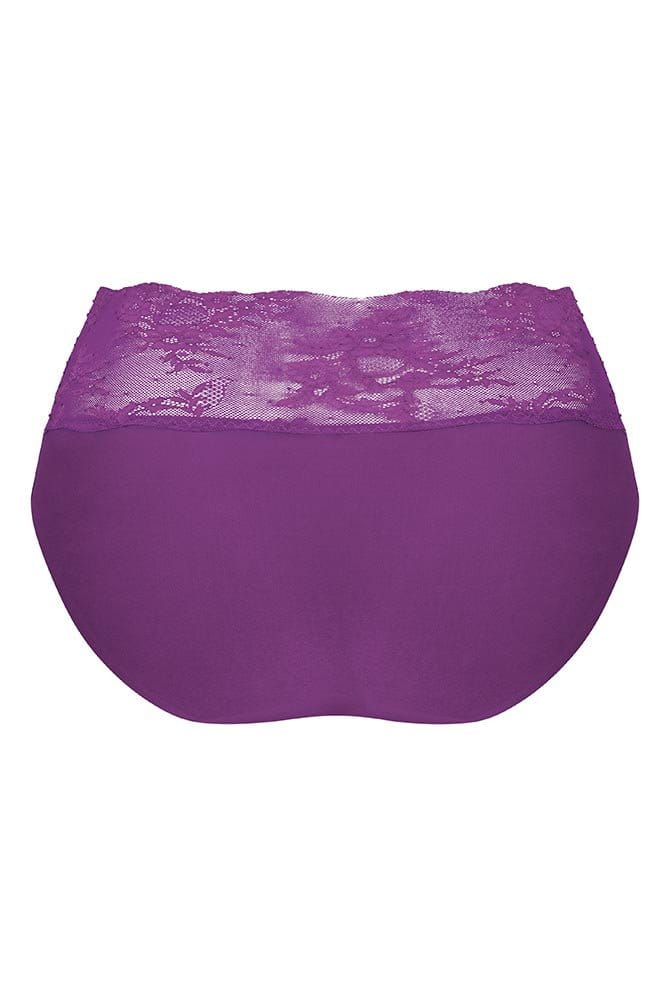 Anita Essential Lace High Waist Slip 1304 magic purple - Rückansicht