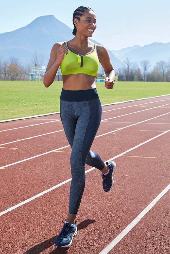 ANITA ACTIVE Sport Tights Massage 1687 jeans mit Sport-BH