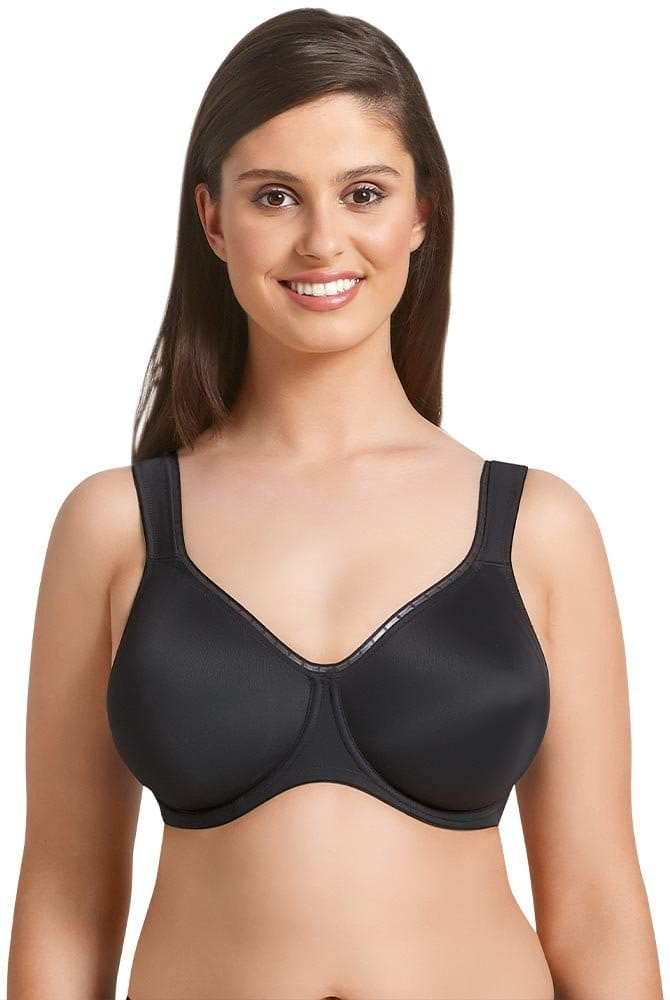 ROSA FAIA Bügel-BH Twin Firm 5694 schwarz in der Vorderansicht