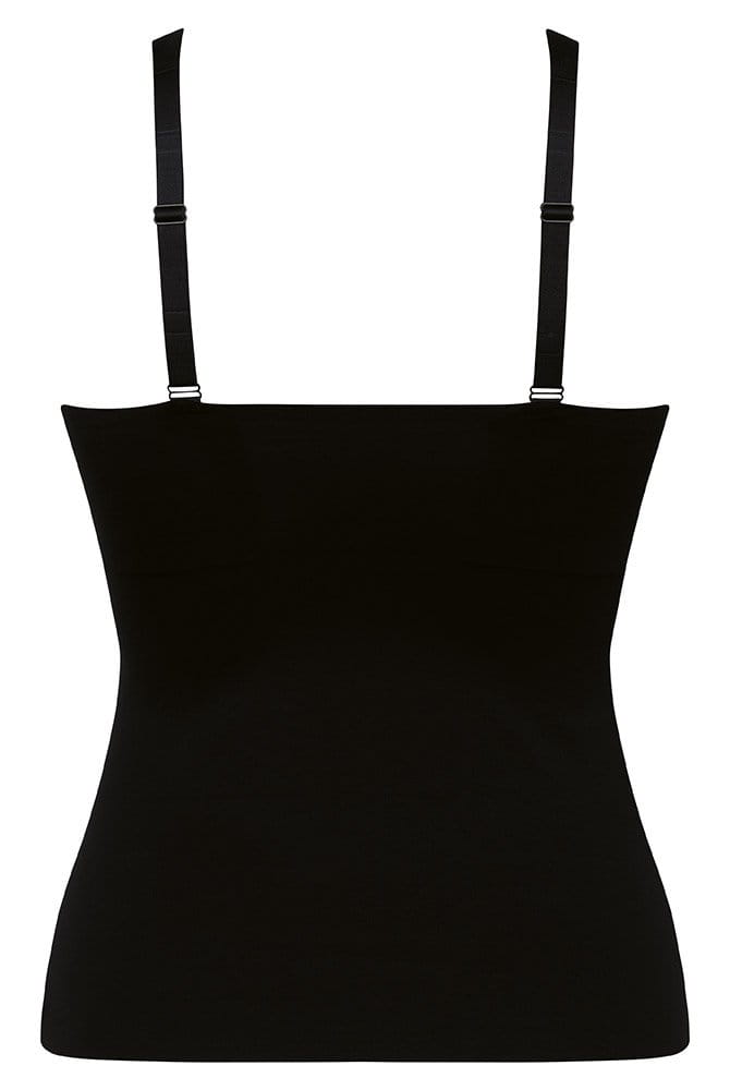 Anita Essential Hemd mit Schale 0654 in Farbe schwarz - Rückansicht