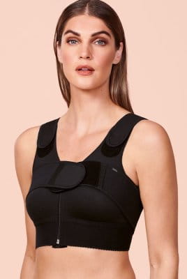 Anita Care - Kompressions-Bandage Marbella inklusive Post-OP Belt (Stuttgarter Gürtel) 1095 - Schwarz