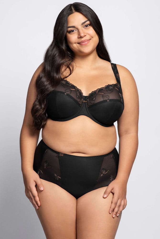 Ulla Miederhose 7510 schwarz mit Bügel-BH (separat erhältlich)