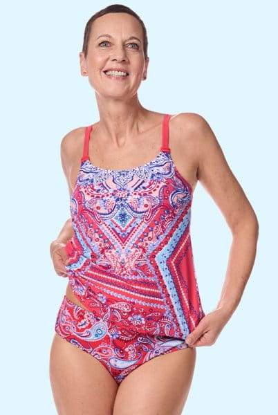 Amoena Prothesen-Tankini-Oberteil Barbados 71774 - Vorderansicht