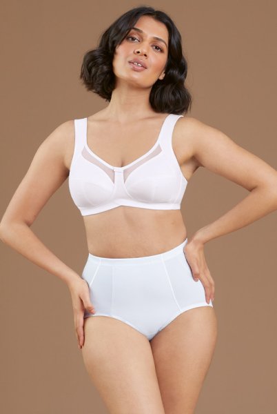 Anita Miederhose Clara 1760 weiß mit Komfort-BH