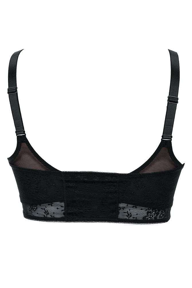 Anita Care Bandeau-Spitzen-Top Fleur 0600 schwarz - Rückansicht