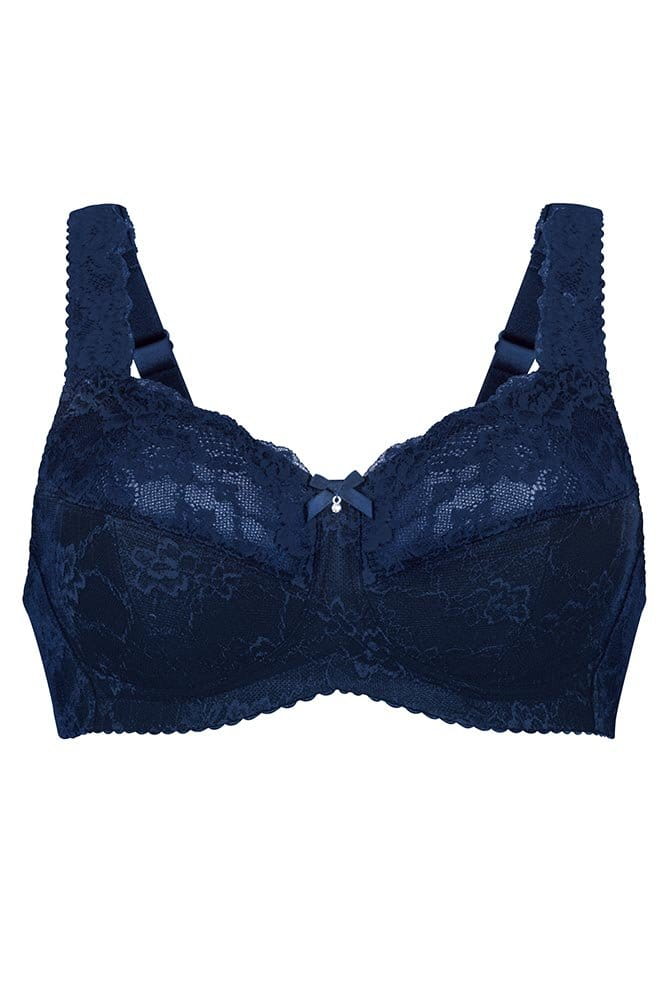 Rosa Faia Komfort-BH Bobette 5292 maritim blue - Vorderansicht