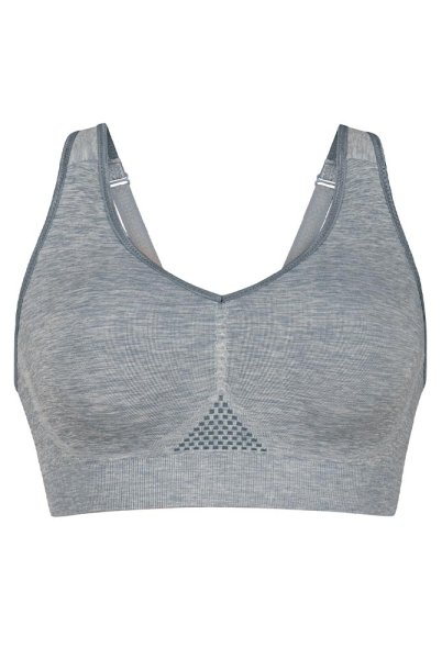 Anita Care Prothesen-BH Lotta 5739X grau melange - Vorderansicht