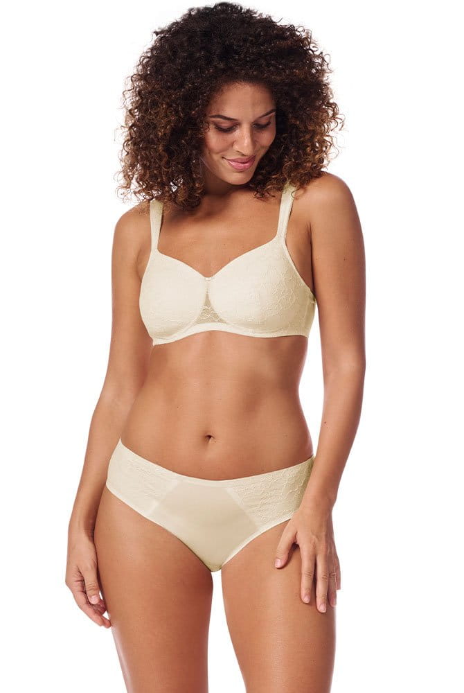 Amoena Panty Camilla 45079 wollweiß mit Prothesen-BH (separat erhältlich)