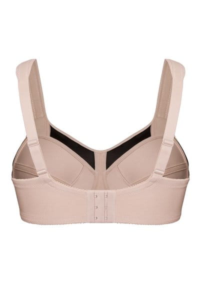 Ulla Sport-BH Kate ohne Bügel 6028 biskuit - Rückansicht