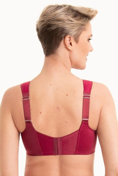 Anita Entlastungs-BH Havanna 5813 dark red - Rückansicht