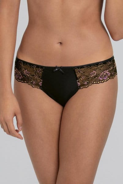 Rosa Faia Shorty Colette 1348 schwarz - Vorderansicht