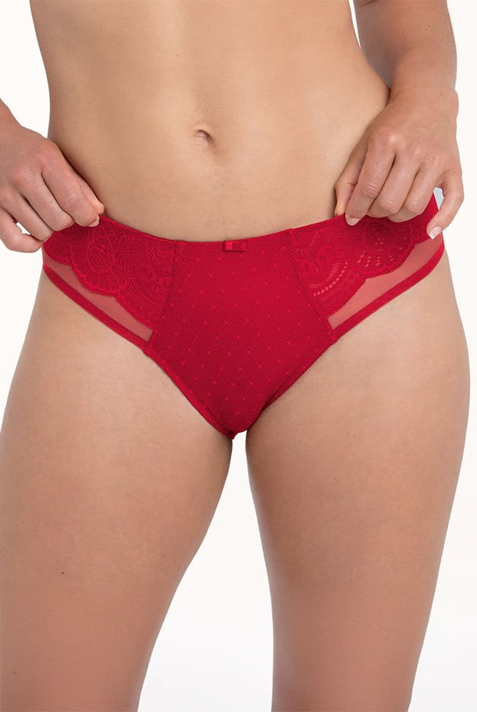 ROSA FAIA Shorty Selma 1335 rot - Vorderansicht
