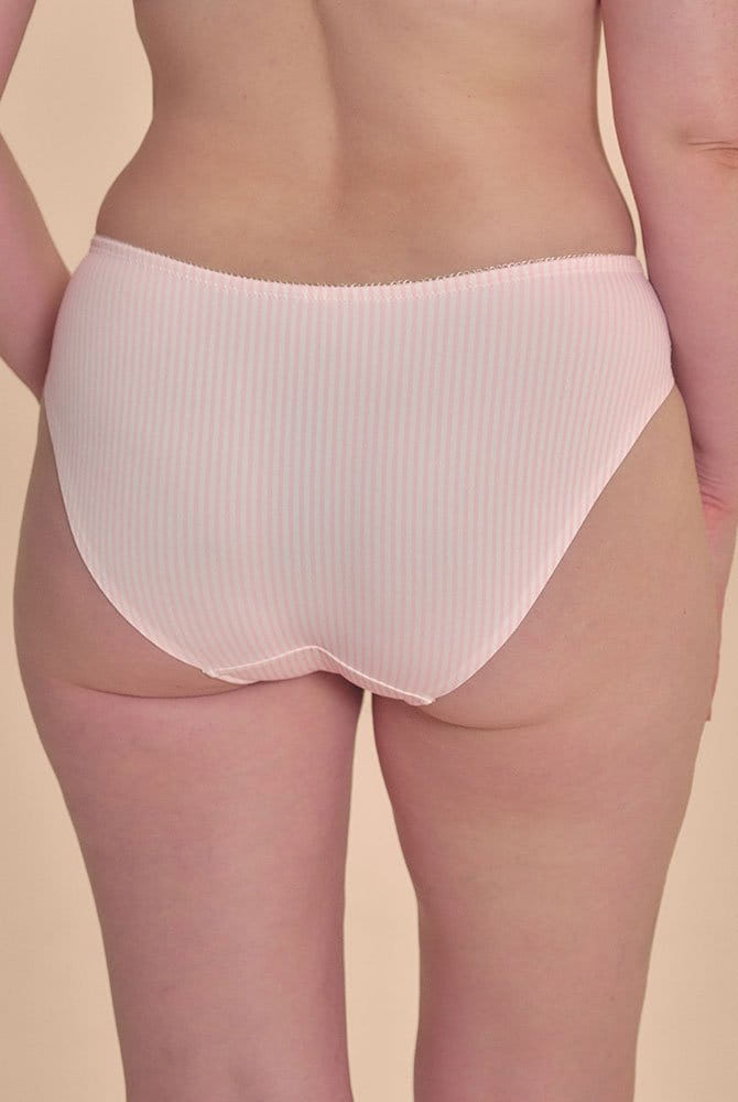 Amoena Slip Kennie 45120 dusty rose/offwhite - Rückansicht