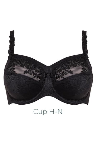 Ulla Bügel-BH Ella mit Blende 3625 schwarz