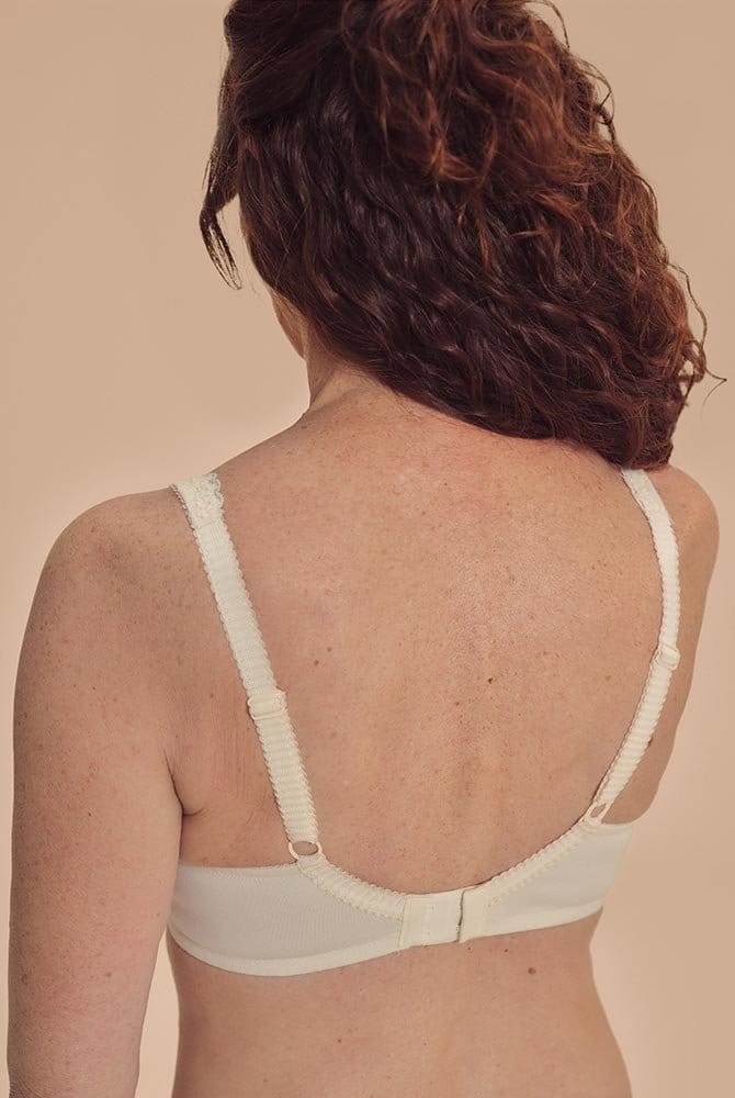 Amoena Prothesen-BH Floria WB 45123 wollweiß - Rückansicht