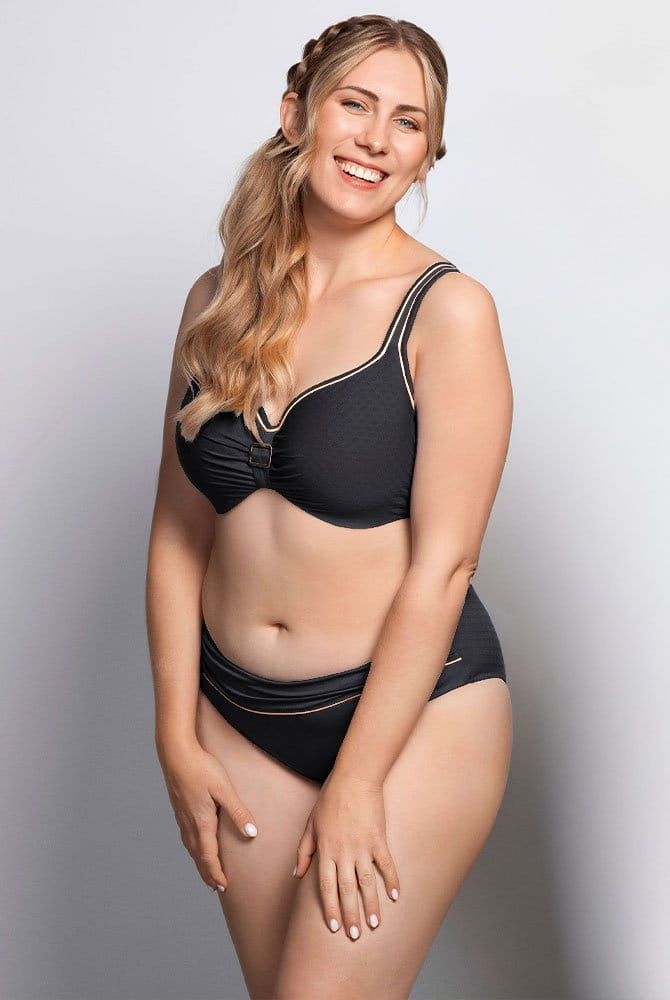 Ulla Bikinihose Sansibar 9232 schwarz mit Bikini-Oberteil (separat erhältlich)