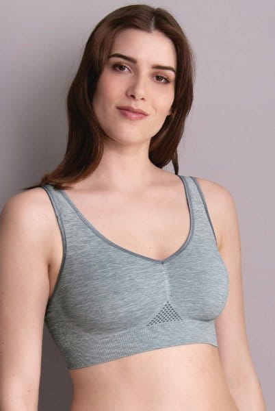 Anita Care Prothesen-BH Lotta 5739X grau melange - Vorderansicht