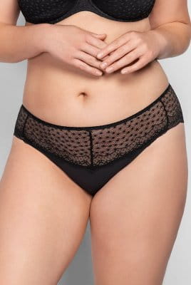 Ulla Slip Josy 6732 - Ulla Dessous - in schwarz in der Vorderansicht