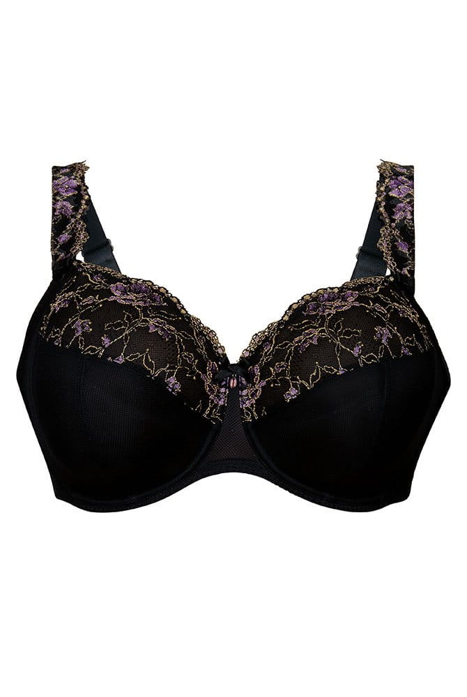 Rosa Faia Bügel-BH Colette Big Cup 5249 schwarz - Vorderansicht