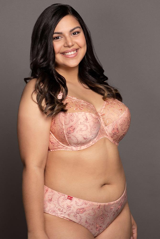 Ulla Slip Zoe 4132 candy mit Bügel-BH