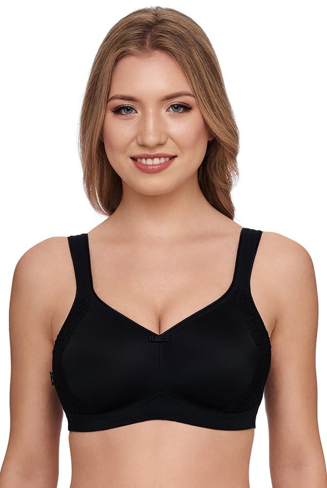SUSA Minimizer-BH London ohne Bügel 8014 schwarz Vorderansicht