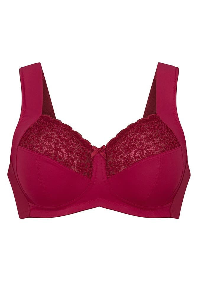 Anita Entlastungs-BH Havanna 5813 dark red - Vorderansicht