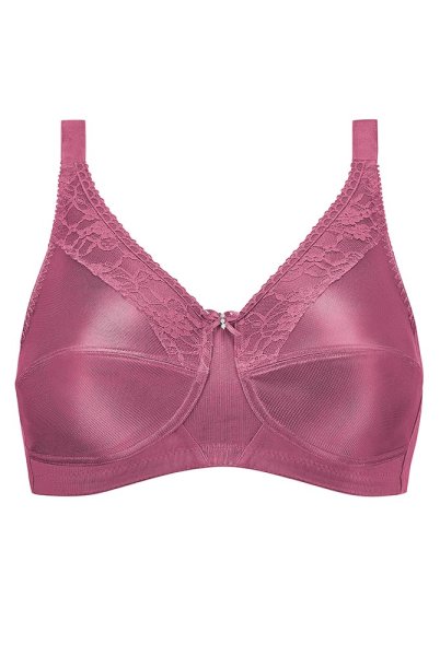 Amoena Prothesen-BH Nancy SB 45100 dark rouge - Vorderansicht