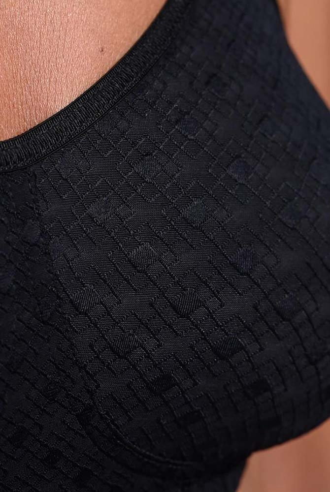Amoena Prothesen-BH Tiana 44890 schwarz - Nahansicht