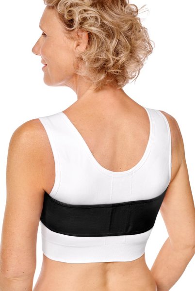 Amoena Anatomischer Kompressionsgürtel 45045 schwarz - Rückansicht
