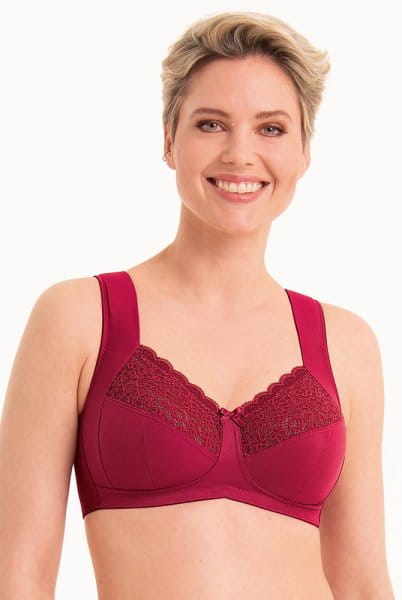 Anita Entlastungs-BH Havanna 5813 dark red - Vorderansicht