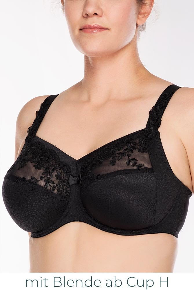 Ulla Bügel-BH Ella mit Blende 3625 schwarz