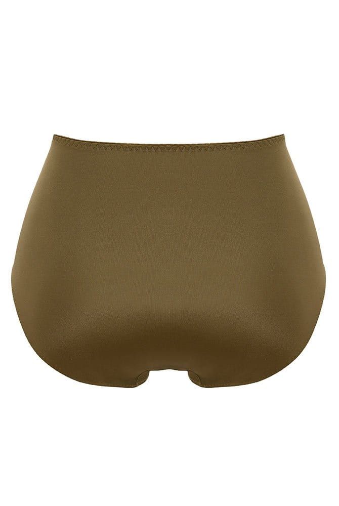 Ulla Miederhose 7510 dark olive - Rückansicht