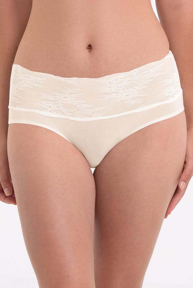 Anita Essential Lace High Waist Slip 1304 in crystal - Vorderansicht