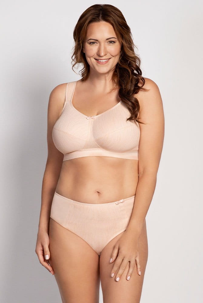 Ulla BH Liv ohne Bügel 2628 sparkling rose mit Slip