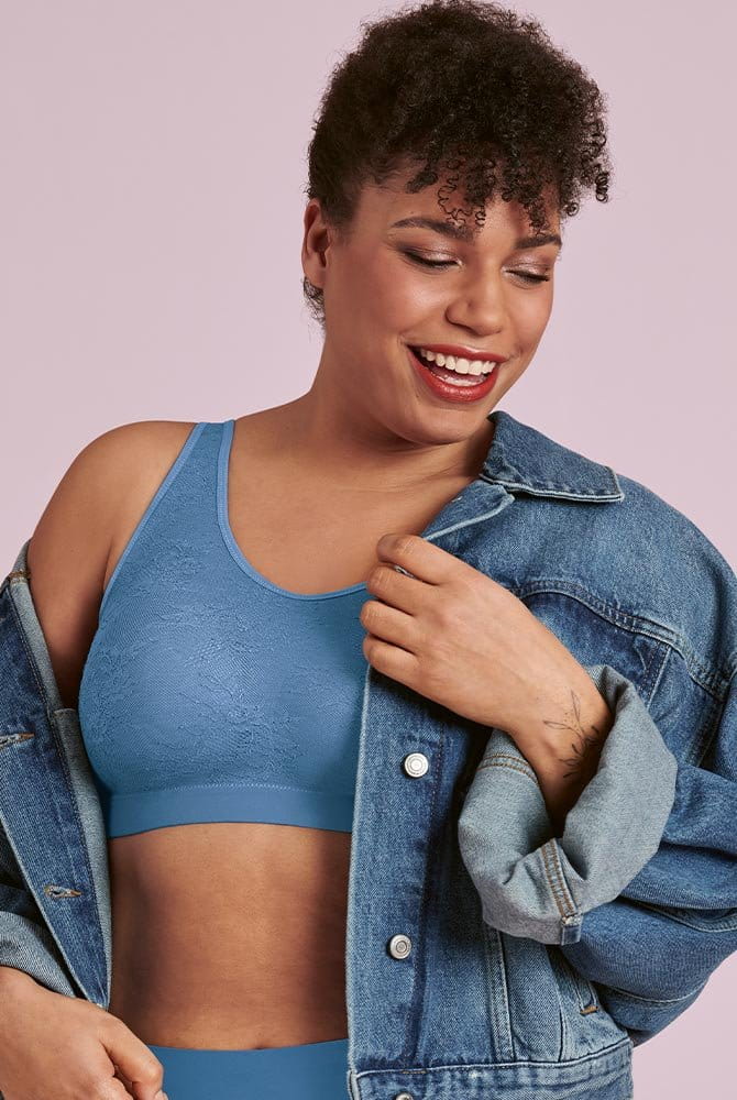 Anita Care Prothesen-Bralette Essential Lace 4700X blue heaven