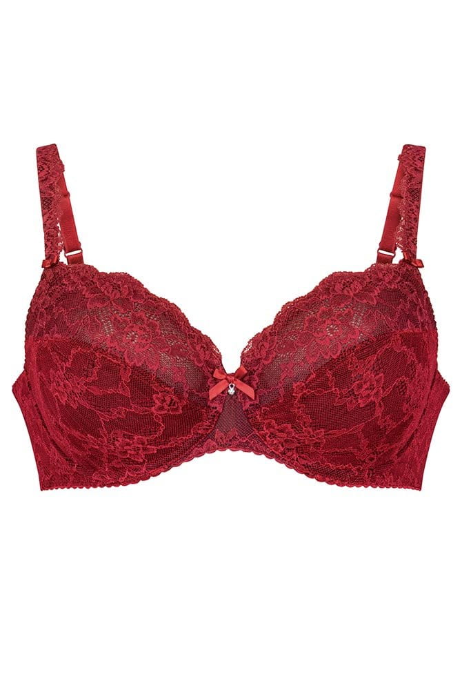 ROSA FAIA Bügel-BH Bobette 5288 rubin - Vorderansicht