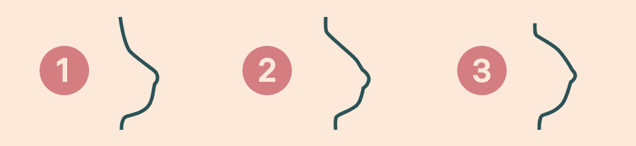 Amoena Cupformen flach mittel voll