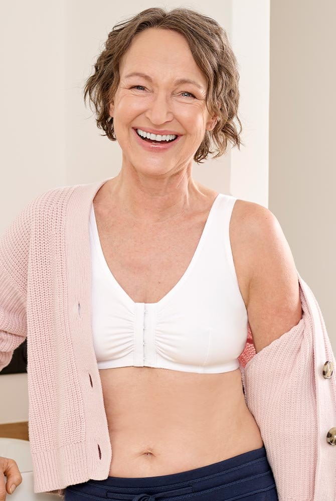 Amoena Prothesen-Soft-BH Fleur 44672 weiß