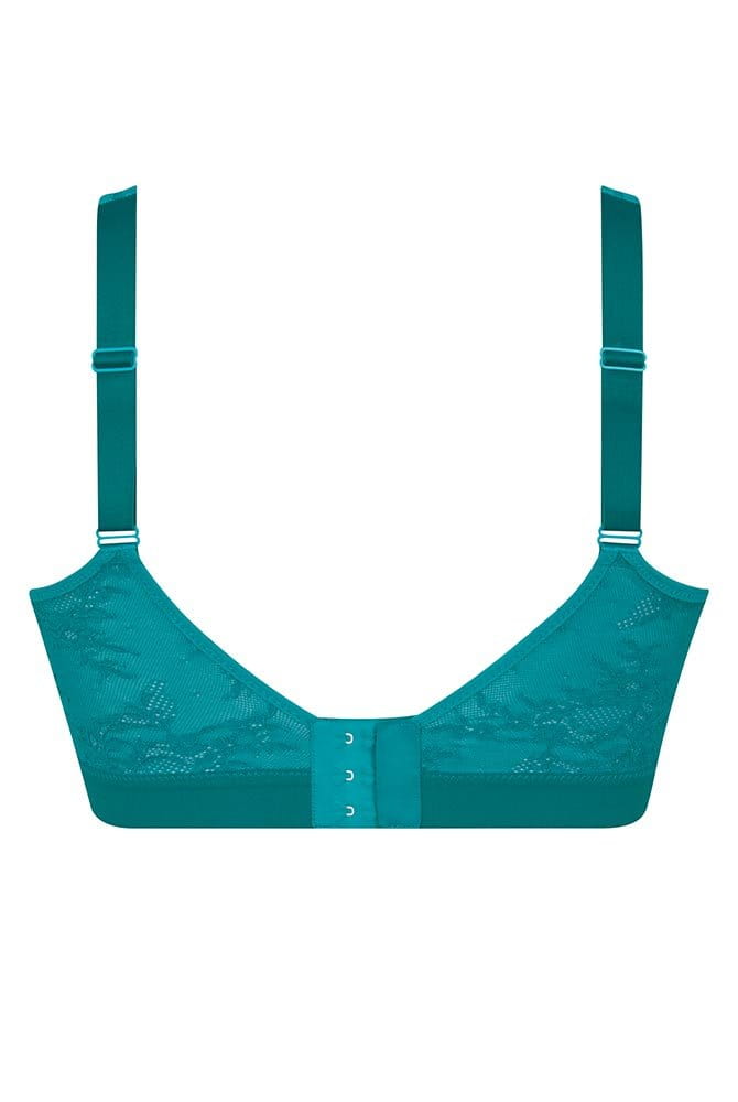 Anita Care Prothesen-Bralette Essential Lace 4700X light smaragd - Rückansicht