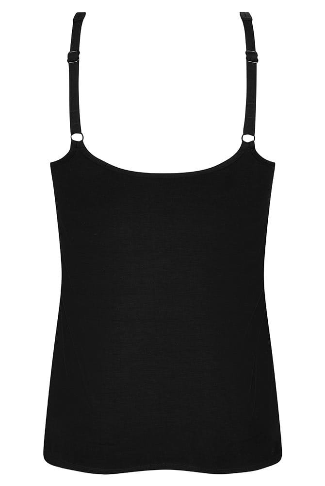 AMOENA Prothesen-Top Summer 44924 schwarz - Rückansicht