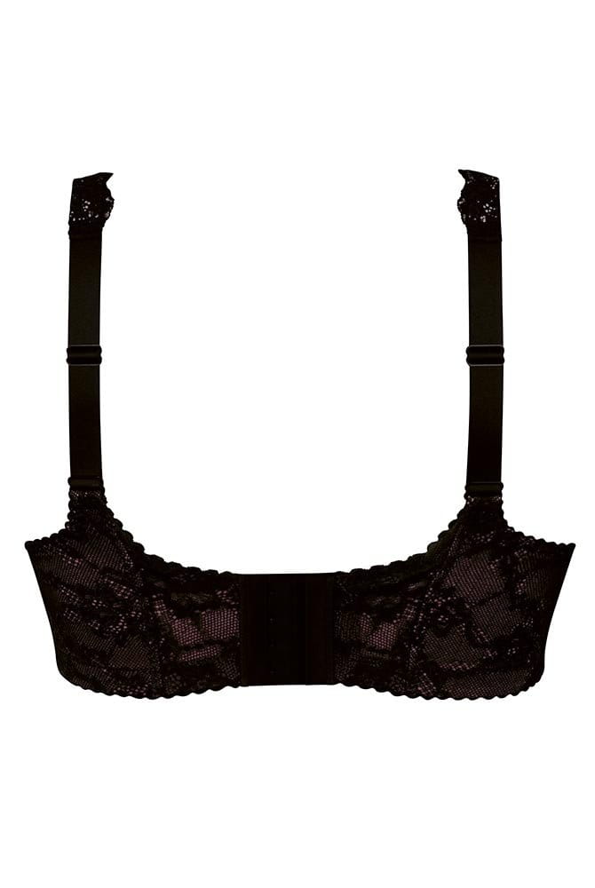 Rosa Faia Komfort-BH Bobette 5292 schwarz - Rückansicht