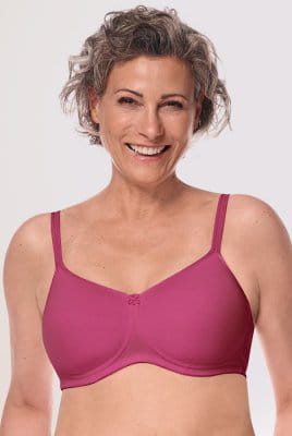 Amoena Prothesen-BH Mara SBP 45112 magenta - Vorderansicht
