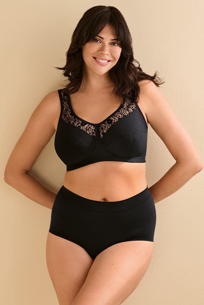Anita Essential Panty+ 1943 schwarz mit Komfort-BH Lia (separat erhältlich)