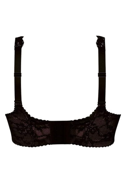Rosa Faia Komfort-BH Bobette 5292 schwarz - Rückansicht
