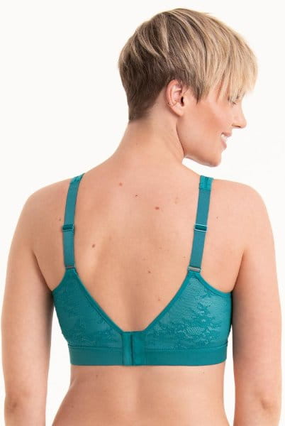 Anita Care Prothesen-Bralette Essential Lace 4700X light smaragd - Rückansicht