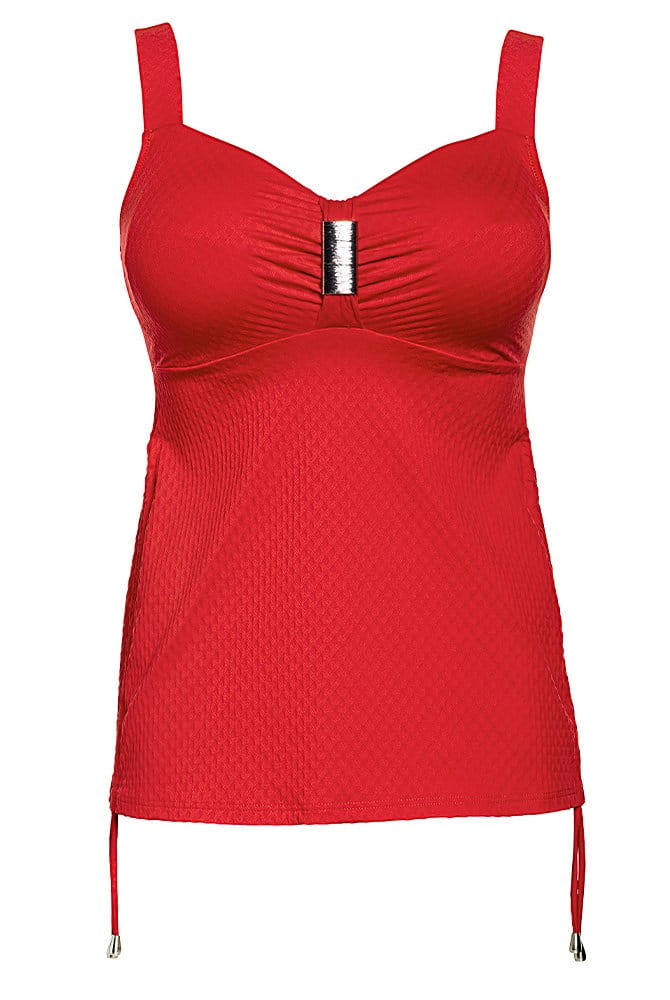 Ulla - St. Tropez Tankini-Oberteil 9190 - Rot
